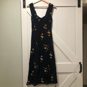 REFORMATION- Fulton Dress, color- Princess Margaret, Size: 4